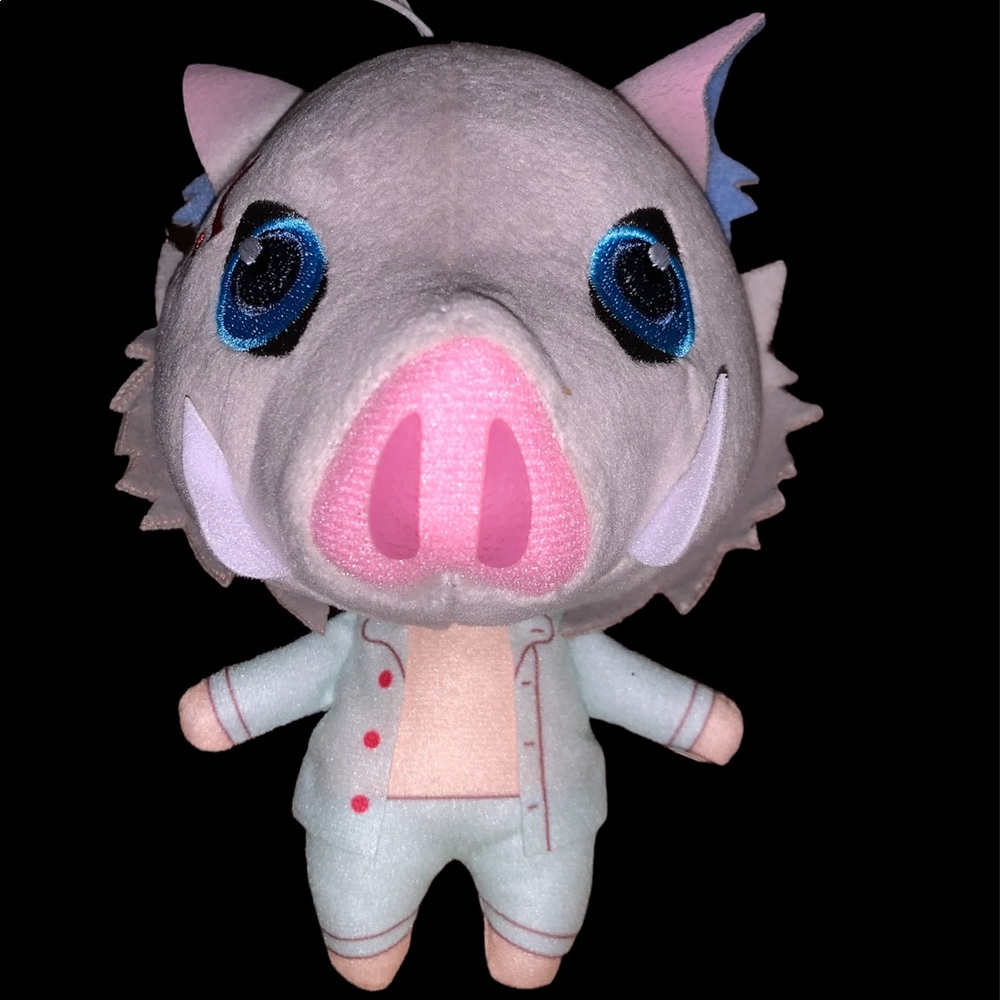 ⭐️NEW⭐️ Demon Slayer Kimetsu No Yaiba Anime Inosuke Hashibira Plushie Fr…